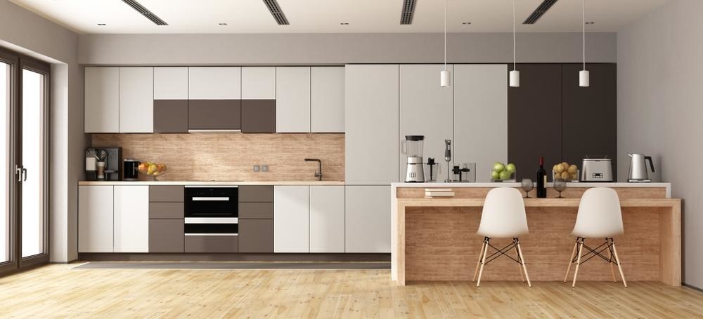 ديكور مطبخ بطابع minimalist