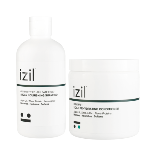 مجموعة غسيل الشعر من Izil