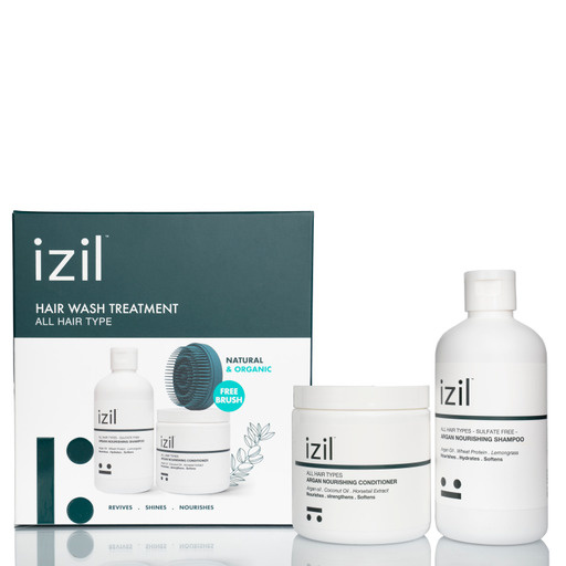 مجموعة غسيل الشعر من Izil