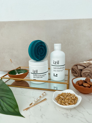 مجموعة غسيل الشعر من Izil