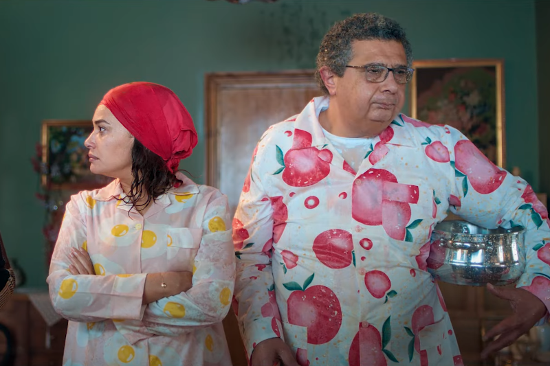 هند صبري وماجد الكدواني في فيلم "فضل ونعمة"