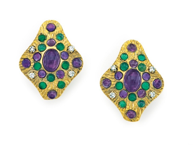 أقراط Boucheron ضمن معروضات مزاد كريستيز في نيويورك