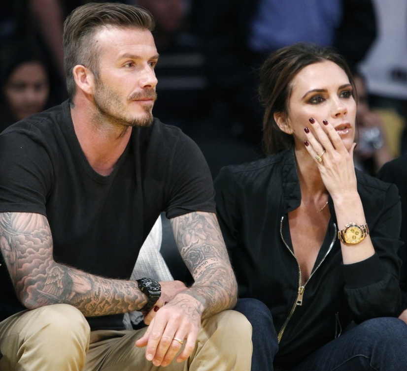 David and Victoria Beckham
