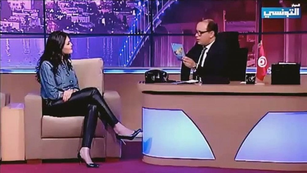 دارين حداد في احدى البرامج