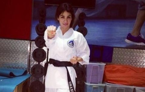 الفنانة ديانا حداد 