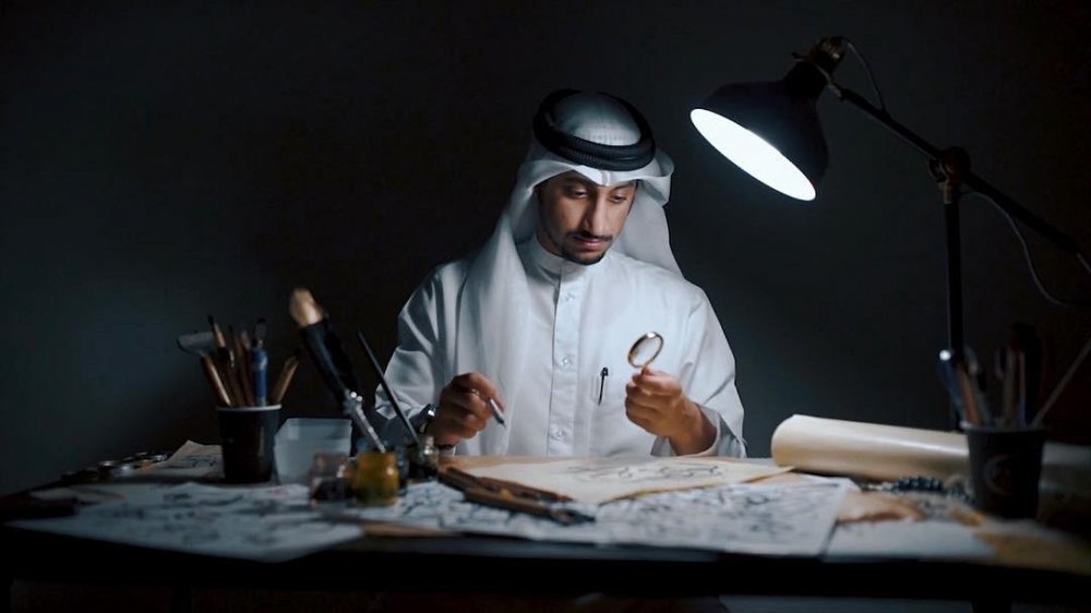 الفنّان الإماراتي عبدالله الأستد