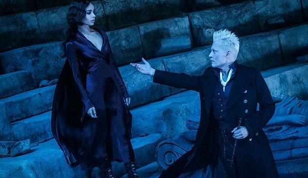 جوني ديب يترك fantastic beasts