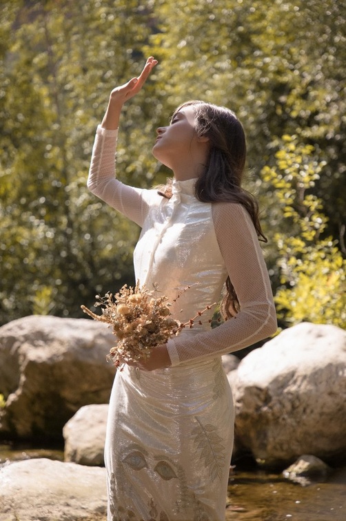 اكسسوارات aura headpieces باقة ورود