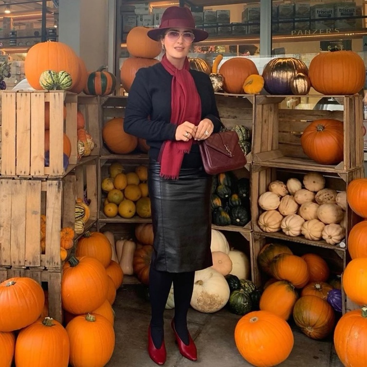 الفنانة سلمى حايك