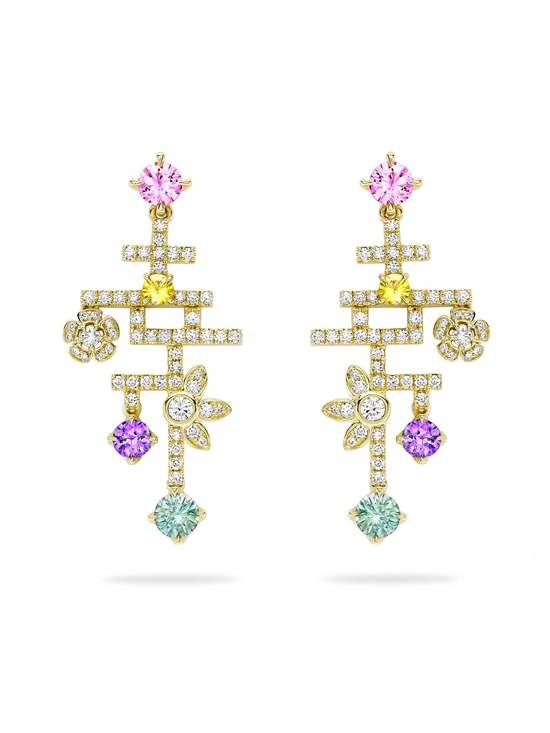 أقراط Secret Garden من بودلز Boodles