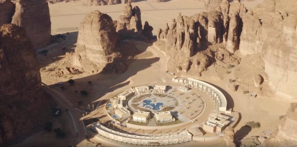منتجع شادن بين جبال العلا الساحرة - المصدر اكتشف العلا