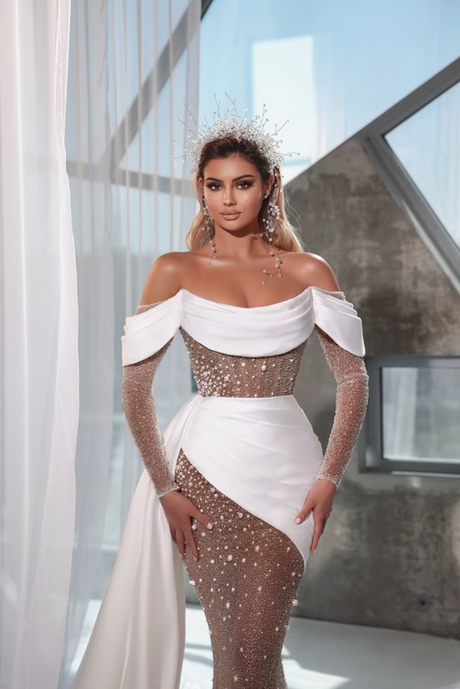 عروس عصرية بأنامل صادق ماجد