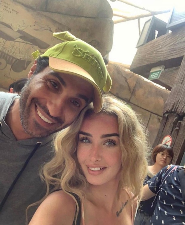 أحمد فهمي وزوجته هنا الزاهد