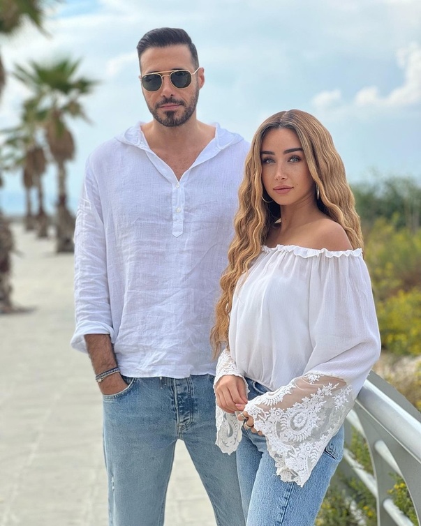 هنا الزاهد وأحمد السعدني في كواليس مسلسلهما الجديد  