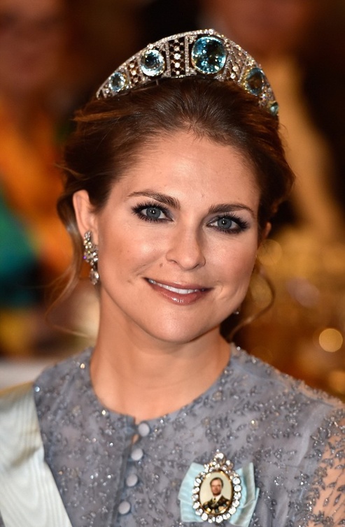 Princess Madeleine smiles