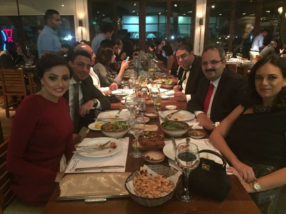 صورة من حفل العشاء 