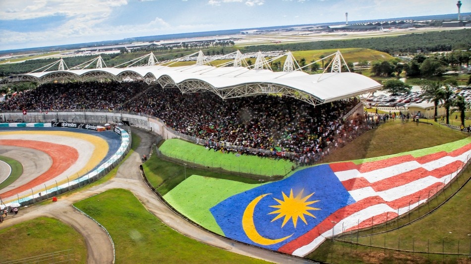 من حلبة Sepang الدولية