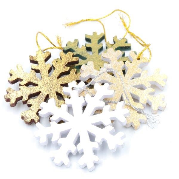 Snowflake Tree Ornament - group