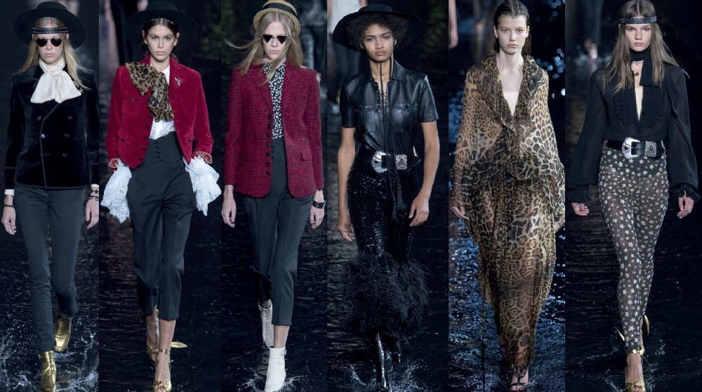 عرض أزياء "سان لوران" Saint Laurent