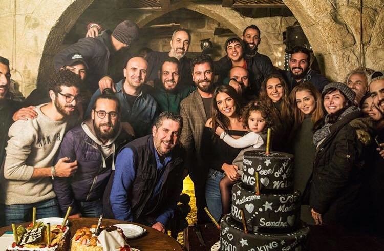 معتصم النهار يحتفل بعيد ميلاده