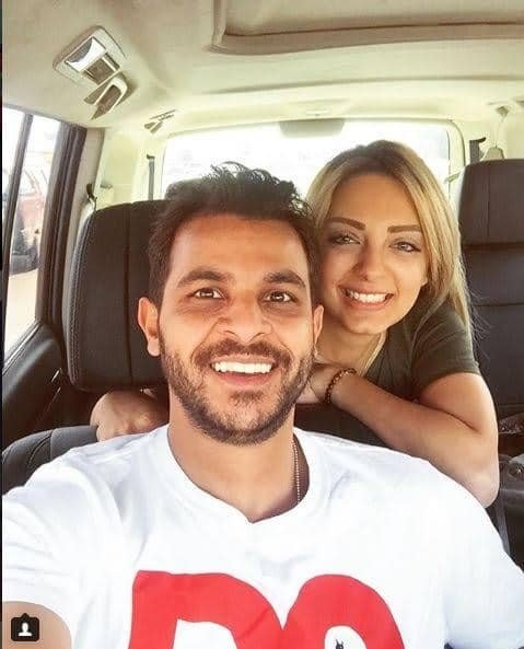مي حلمي ومحمد رشاد