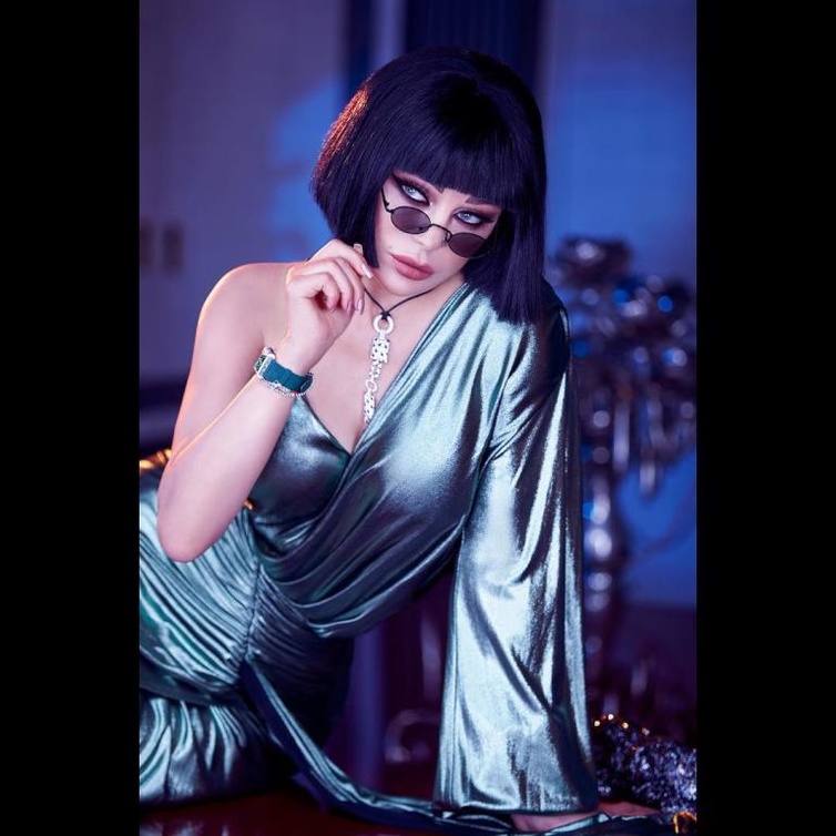 من اطلالاتها السابقة في مسلسل لعنة كارما