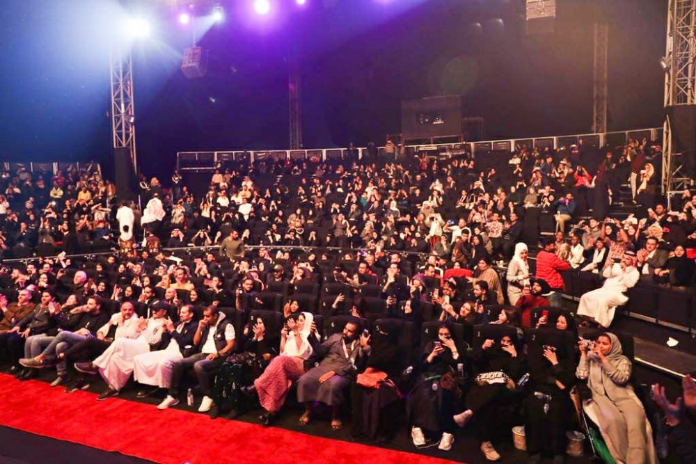 جمهور مسرحية "لوكاندة الأوباش"