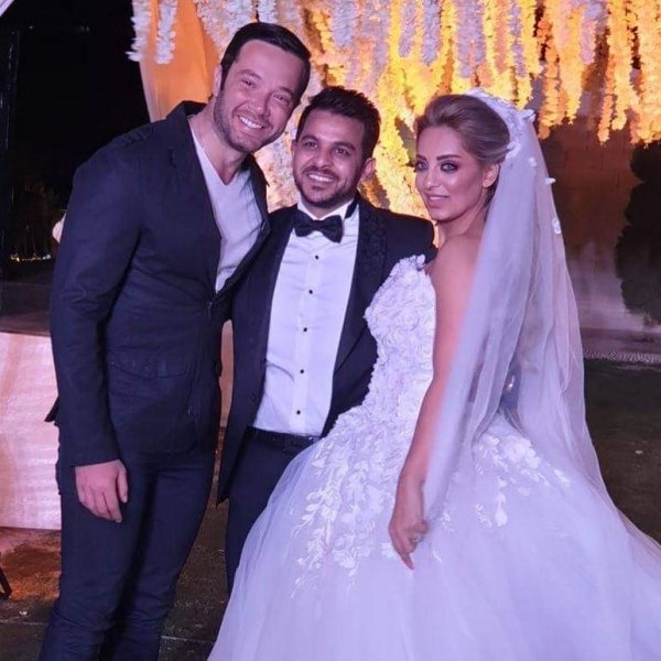 مي حلمي ومحمد رشاد
