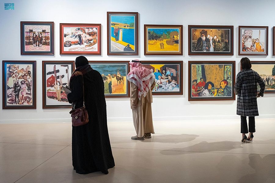 انطلاق أعمال النسخة الأولى من بينالي الدرعية للفن المعاصر