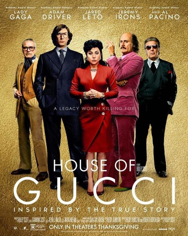 بوستر فيلم "House of Gucci"