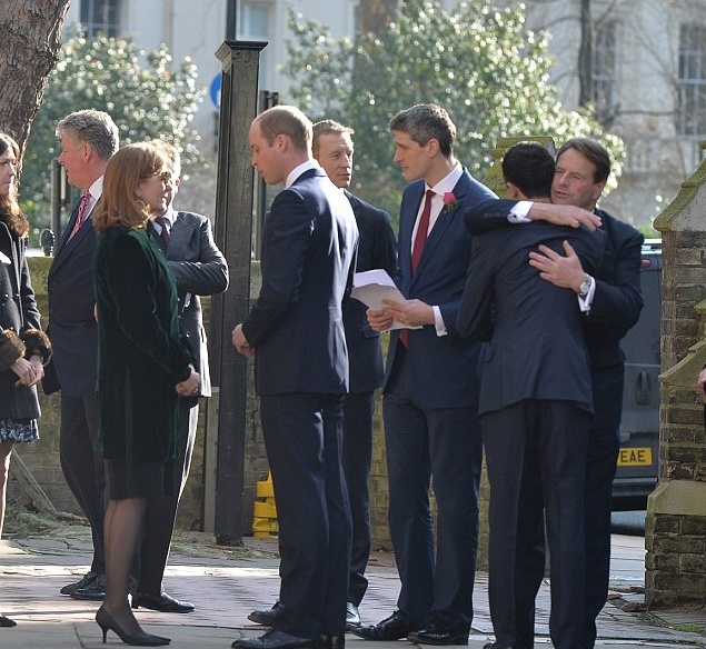 الأمير وليام يعزي أرملة هنري ورسلي