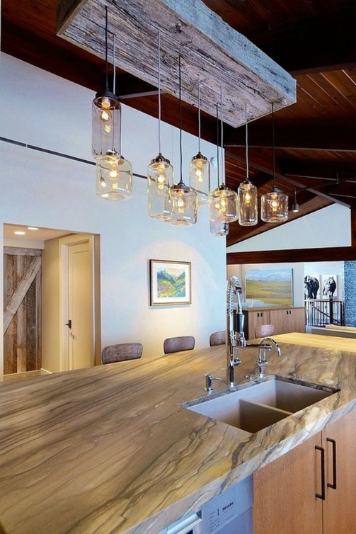 كراسي خشبية للمطبخ تتناسب مع الثرية