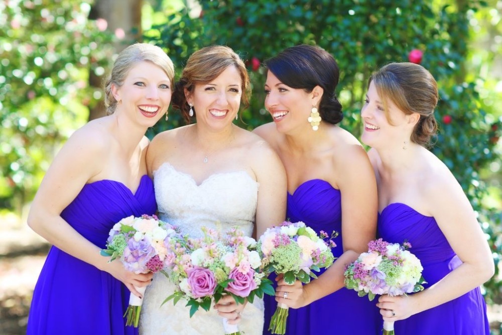 colors that can enhance the looks of the bride