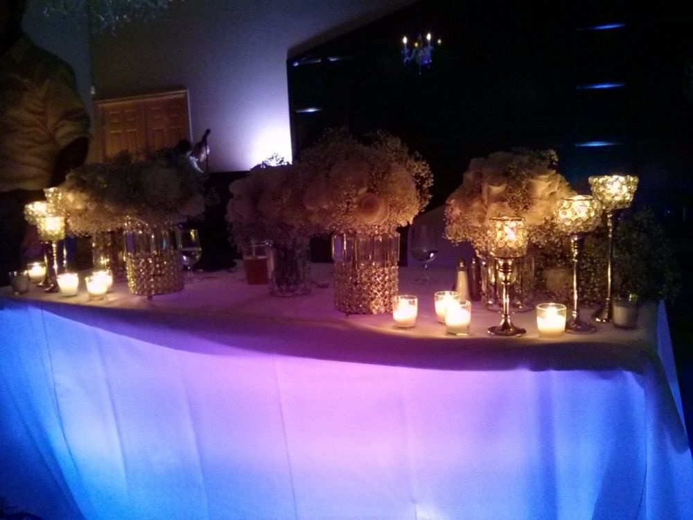 فيديو وصور : انارة حفلات الزفاف ... اشكال والوان وفرح - مجلة هي