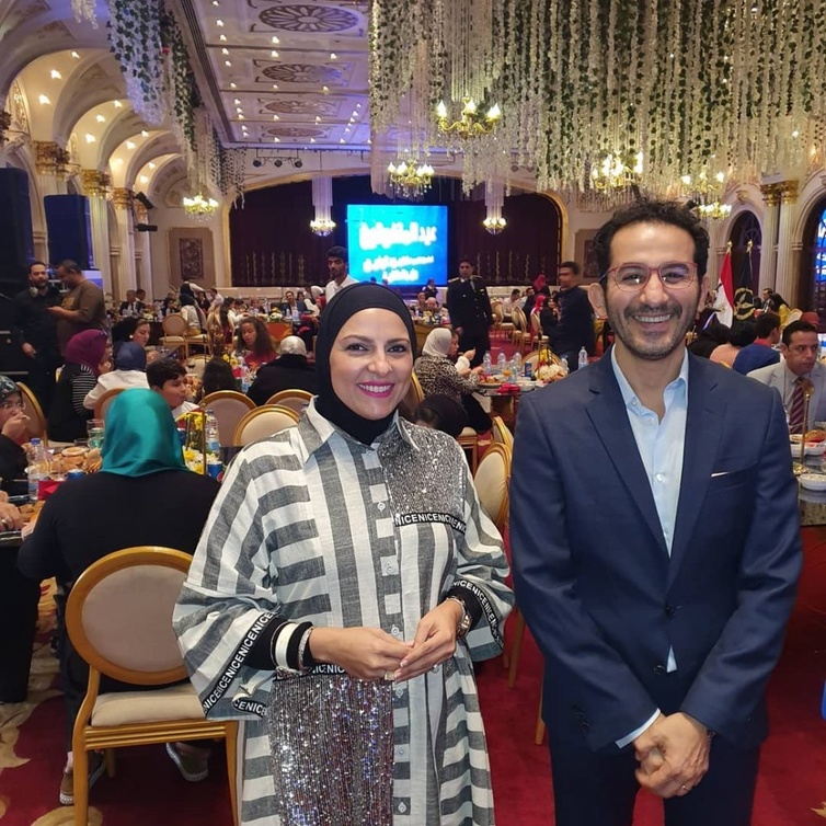 دعاء فاروق وأحمد حلمي