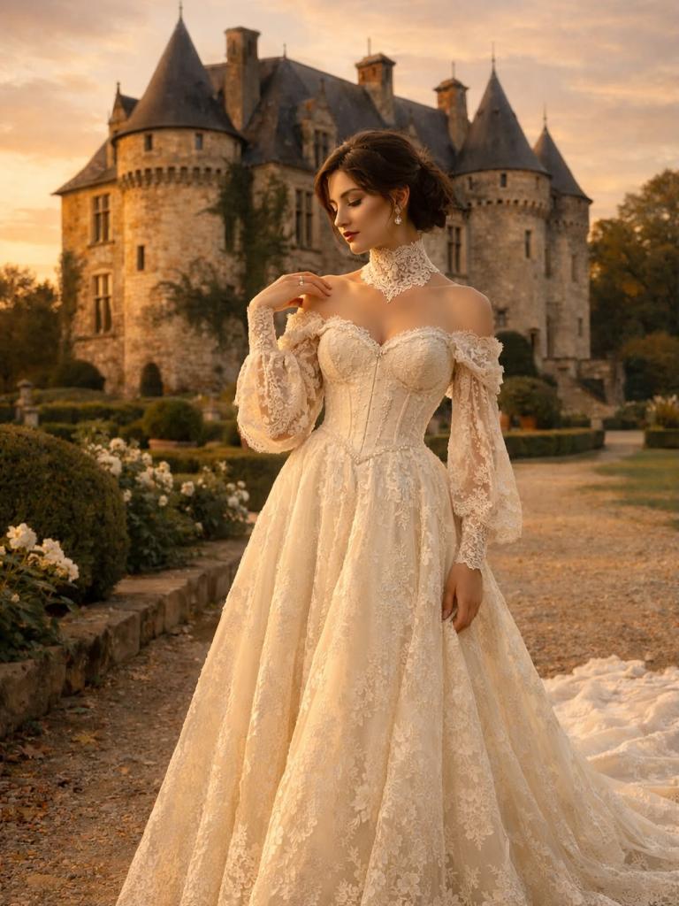 أكمام الدانتيل الدراماتيكية من Chicly Inspired